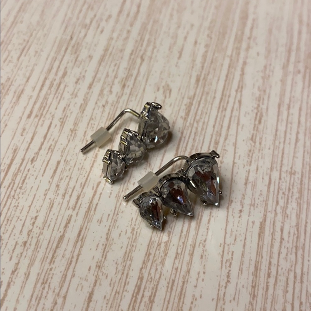 Diamond earrings - Picture 2 of 3